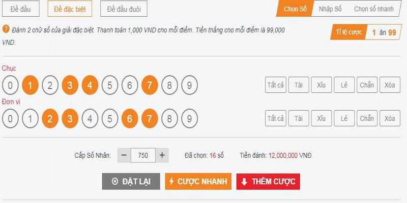 Giao diện tham gia vào trò chơi dễ nhìn